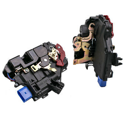 2x DELANTERO IZQUIERDA + DERECHA PUERTA CERRADURA ACTUADOR compatible para SEAT SKODA VW